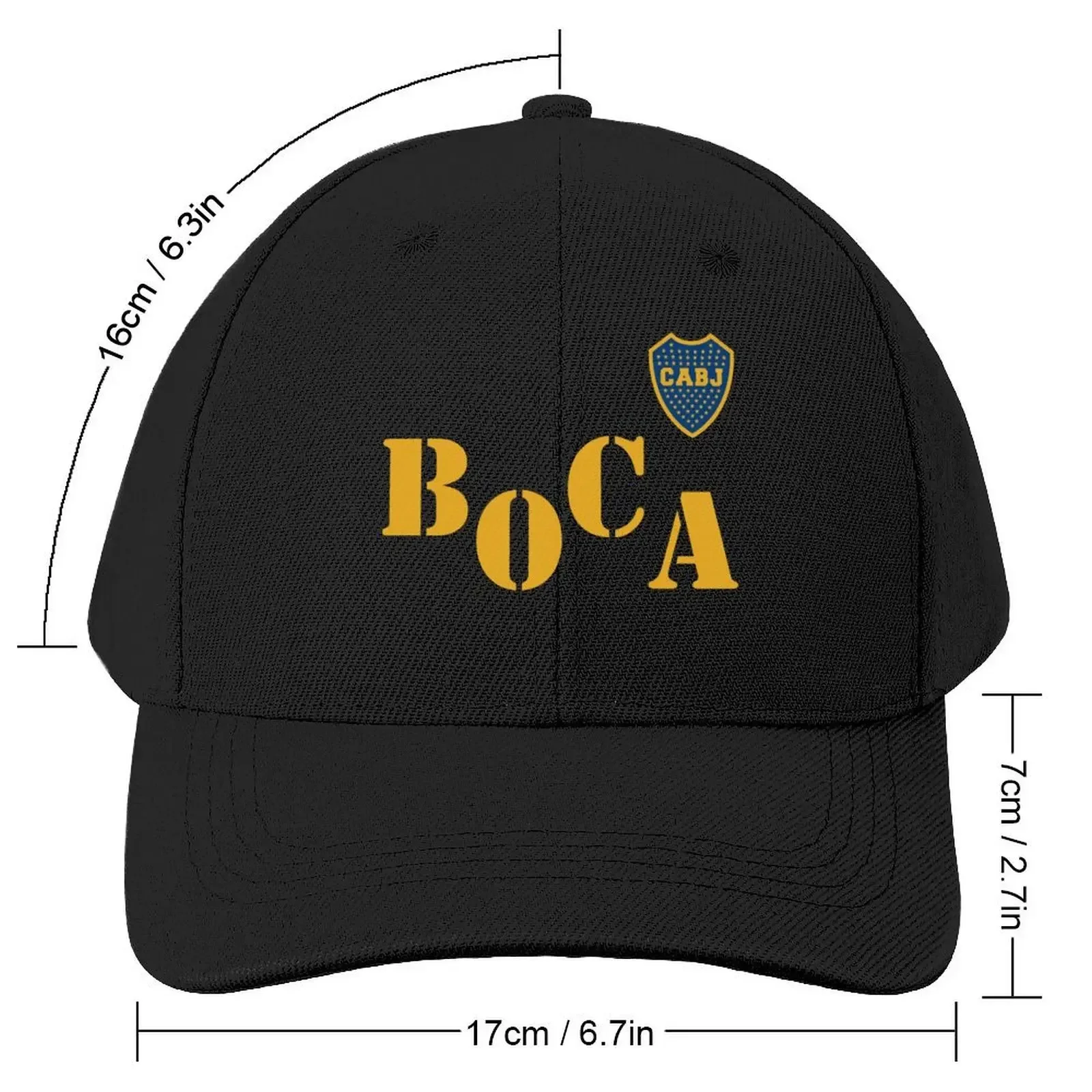 BOCA JUNIORS C.A. Baseball Cap Fashion Beach Snapback Cap Men's Hats Women's