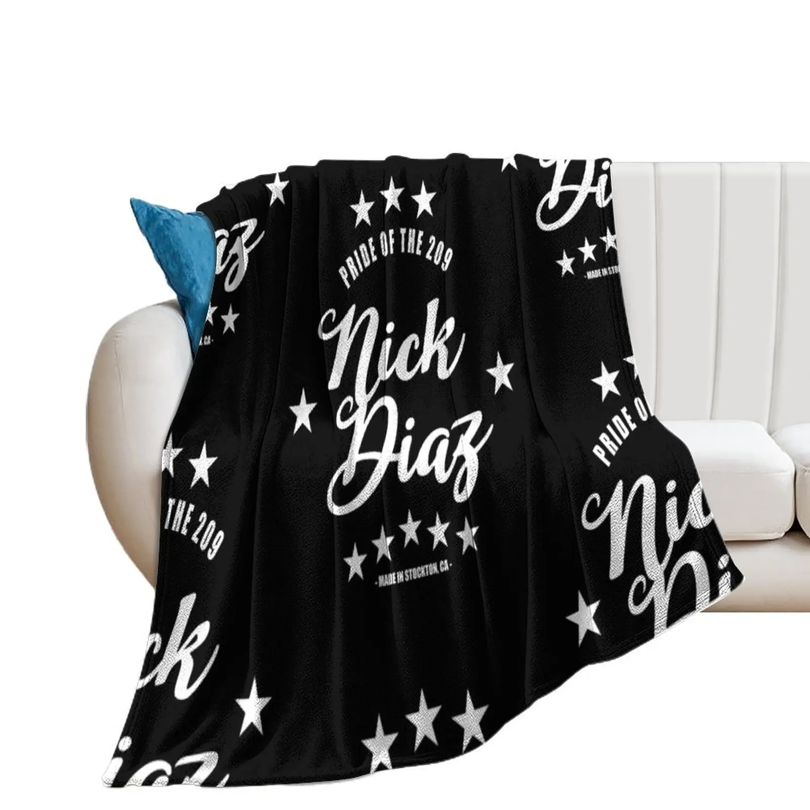 

Nick Diaz Throw Blanket Fashion Sofas for babies Blankets