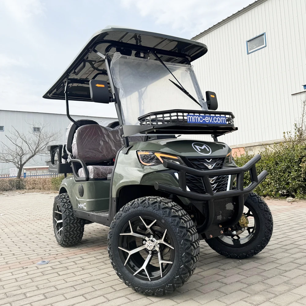 Lithium Battery 2 4 Seaters Electric Street Legal Karts Car Beach Resort Golf Car Buggy Cheap Electric Golf Carts