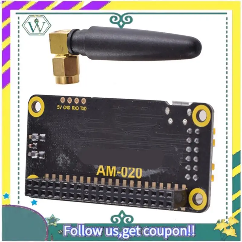 NEW SX1268 Lora HAT For Raspberry Pi 4/3/STM32/For Arduino Spread Spectrum Modulation 433/470Mhz Frequency Band
