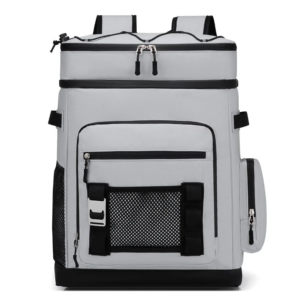 Newest Waterproof Insulated Backpack Leak-Proof Heat Insulation Cooler Backpack High Grade Large Capacity Insulated Bag Travel