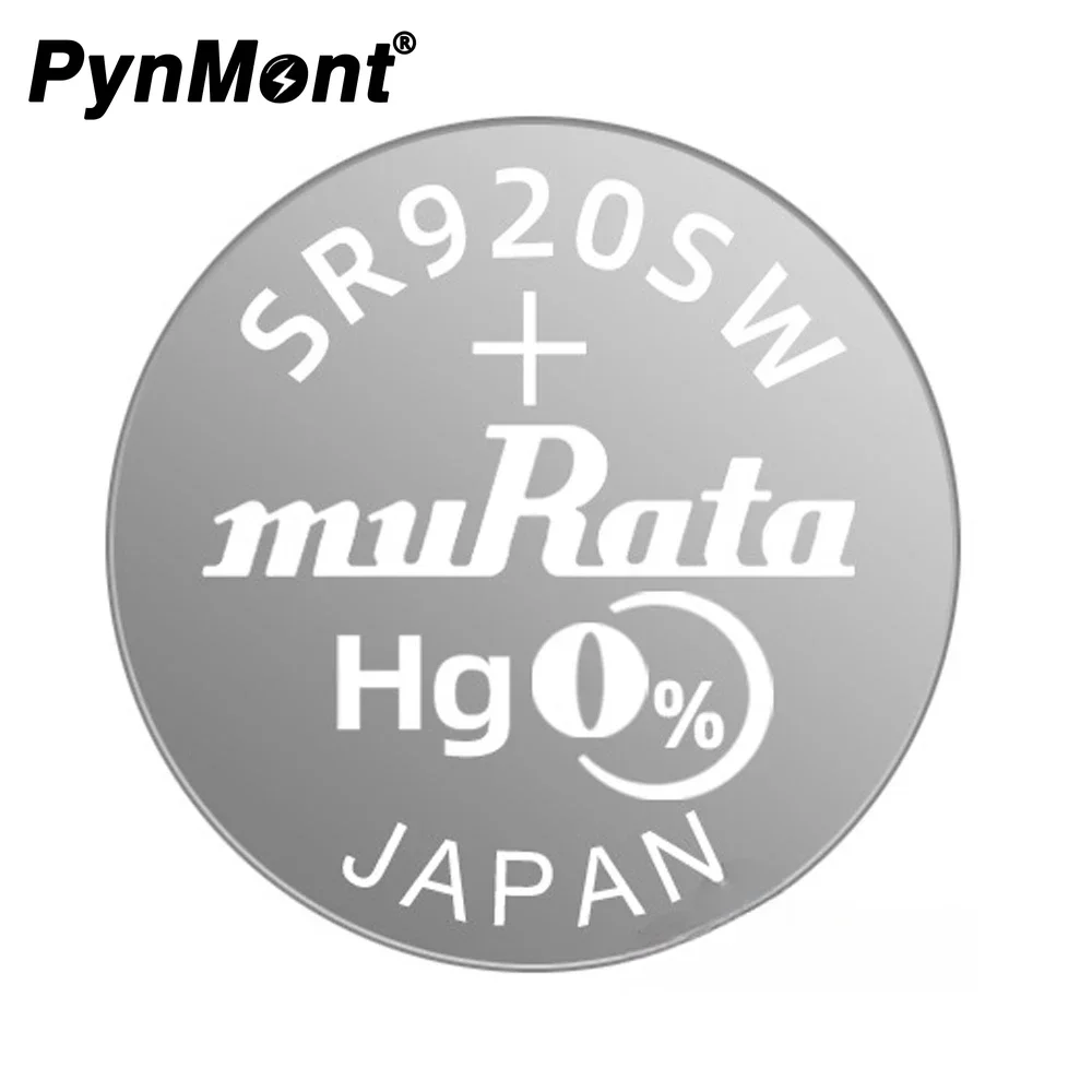 2PCS SR920SW Original for MURATA AG6 371 LR920 SR927 171 370 L921 LR69 SR920 Button Batteries for Watch Toy Remote Cell Coin