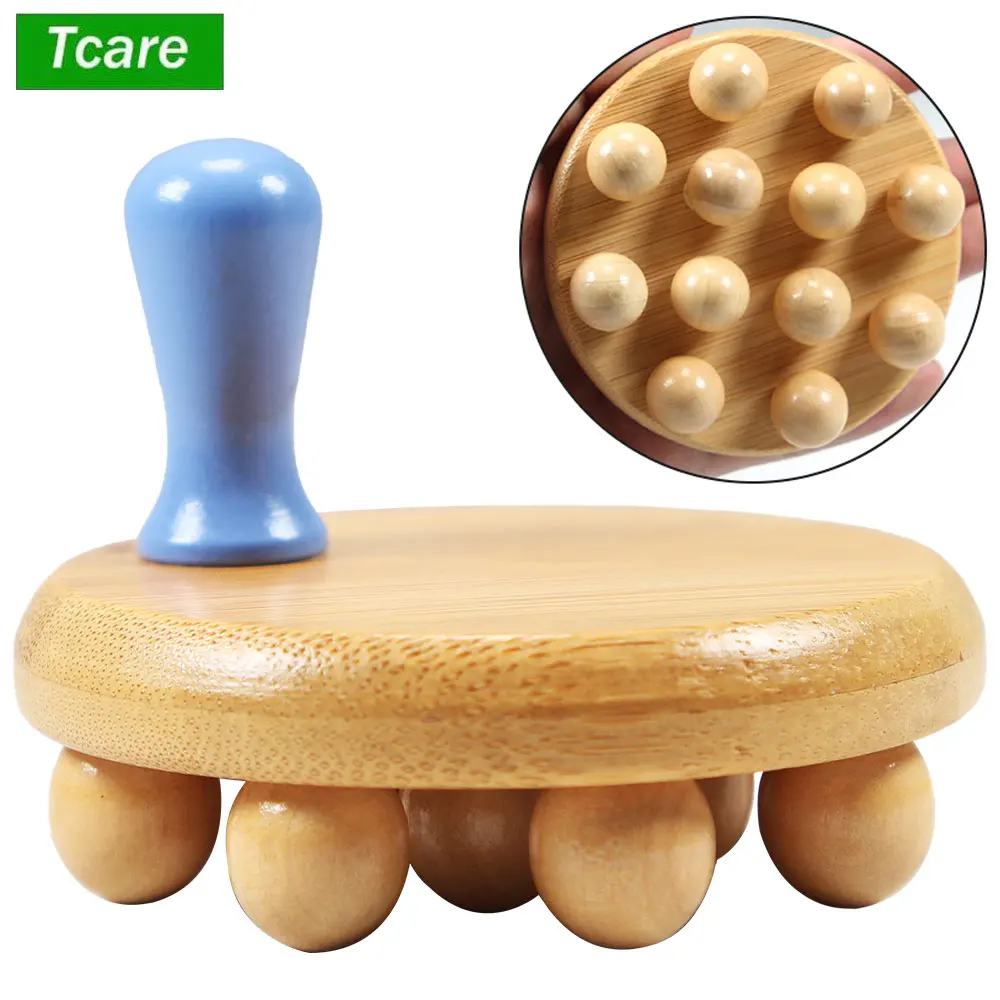 

Wooden Mushroom Shape Massager, Manual Wood Therapy Massage Tools, Anti Cellulite, Lymphatic Drainage, Relief Muscle Tension