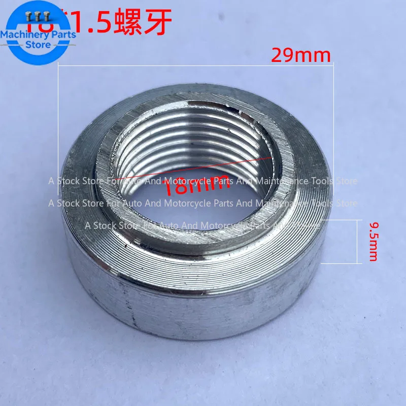 Aluminum Fuel Tank Oil Drain Screw Welding Aluminum Wire Female Aluminum Nut Large Truck 18 Teeth 16 Teeth Bolt