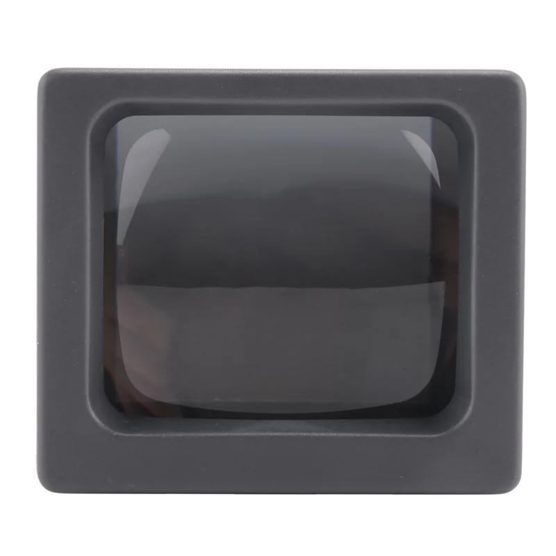 Visor de corrediça e filme de 35mm, visualizador negativo, visualização iluminada por LED de mesa, ampliação 2X durável fácil de usar