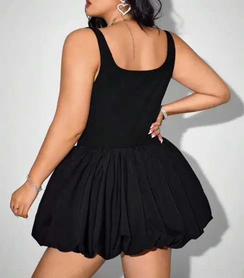 

Women's Sleeveless Sexy High Waist Slimming Dress Female Clothing Personalized Nightclub Y2K Fashion Girl Mini Party Dresses