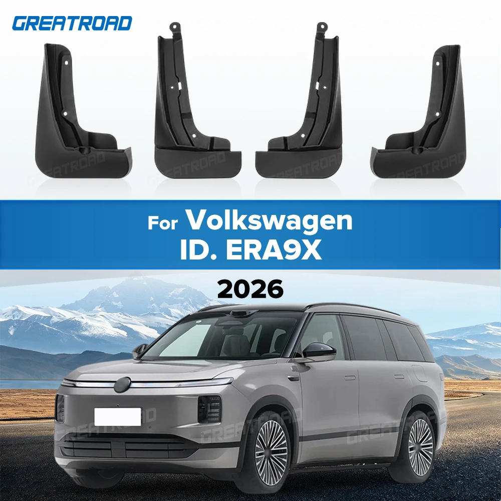 For Volkswagen ID. ERA9X 2026 Fender Mudflaps Splash Guards Mudguards Mud Flaps car Accessories