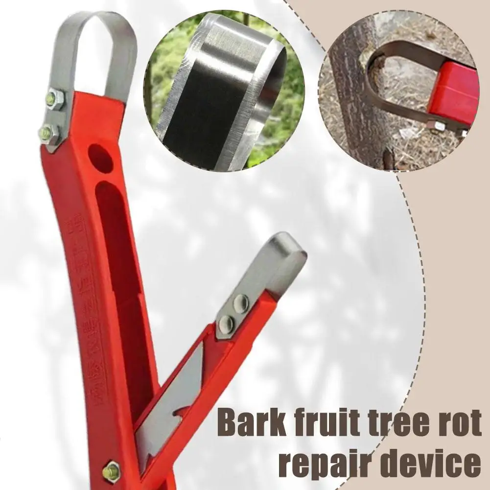 2025 1Pc Tree Bark Repairer Fruit Tree Rot Disease Scraper Orchard Tool Dual-use Tree Scratching Tree Bark Scraping Specialized