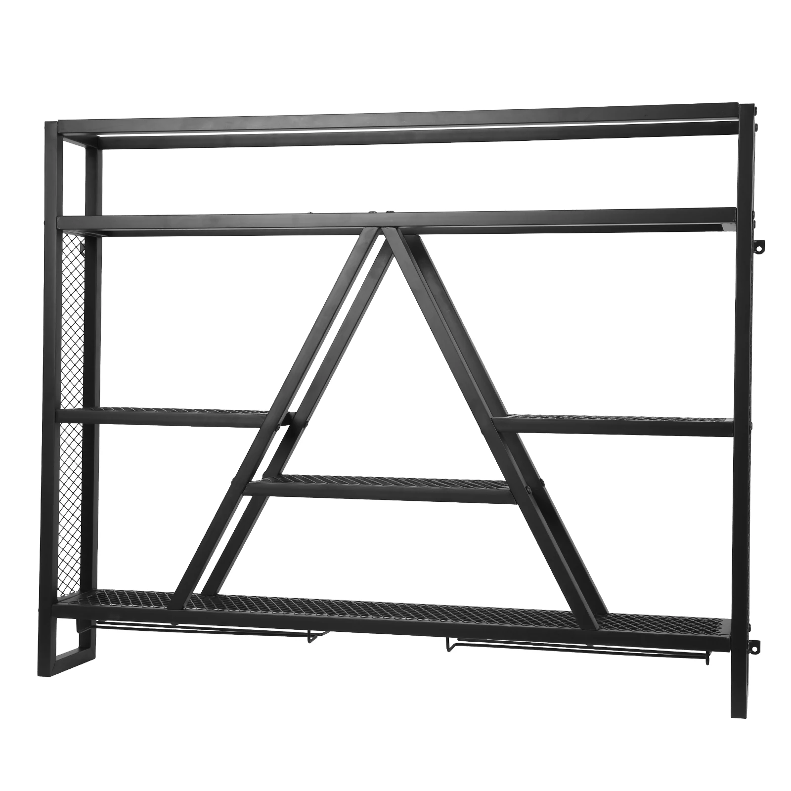 

Bar Liquor Bottle Display Shelf Multi-Purpose Wine Glass Storage Bracket Large Capacity For Home Kitchen