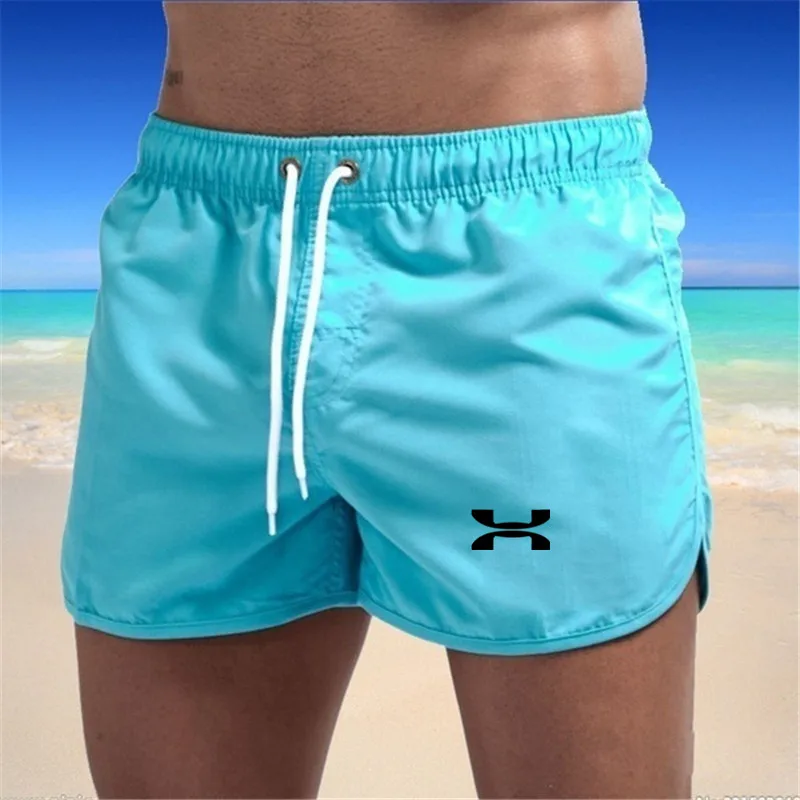 Men\'s New Sports Shorts Male Shopping Beach Pants Surf Fitness Pants Running Swimming Basketball Soccer Training Teen Multicolor