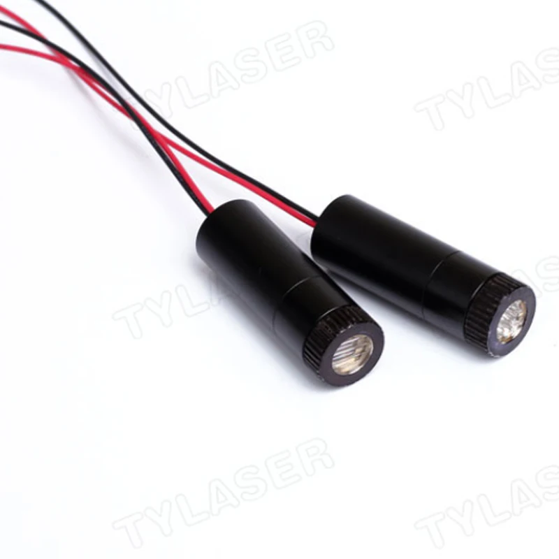 Diodo claro invisível do laser de 30mw 50mw 100mw 150mw para a maquinaria industrial módulo do laser da linha transversal do ir de 12x45mm 830nm