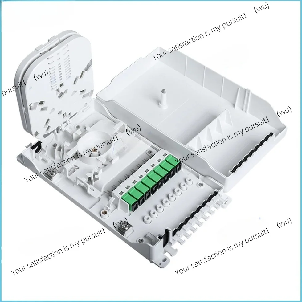 Fiber Terminal Box FTTH Optical fiber distribution box 8-core wall mounted indoor and outdoor fiber optic distribution box