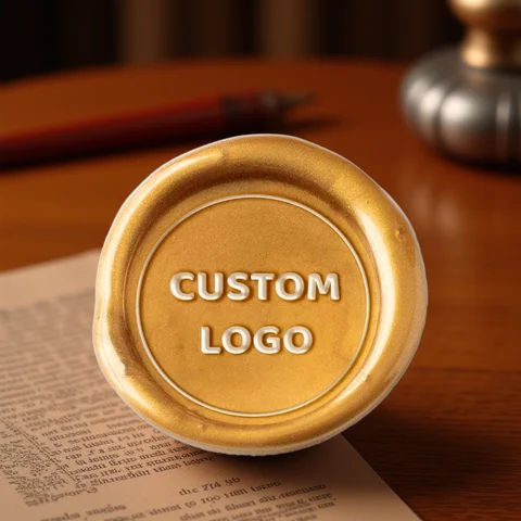 Sello de cera personalizado, sello de cera personalizado para su diseño de logotipo, ideal para sellado de sobres, artesanía de invitaciones de boda
