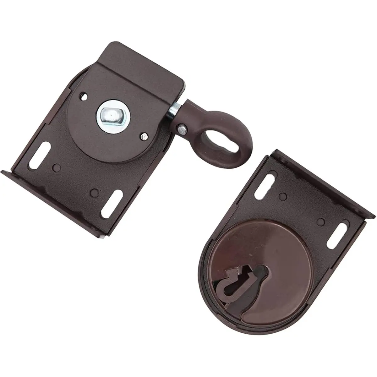 2026 New 2pcs Curtain Fasteners Set, Cordless Bracket, Usual Replacement Parts for Indoor/Outdoor Sun Shades or Roller Up Blinds