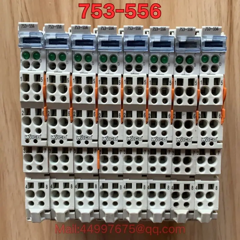 

Second-hand 753-556 PLC module functional test is normal