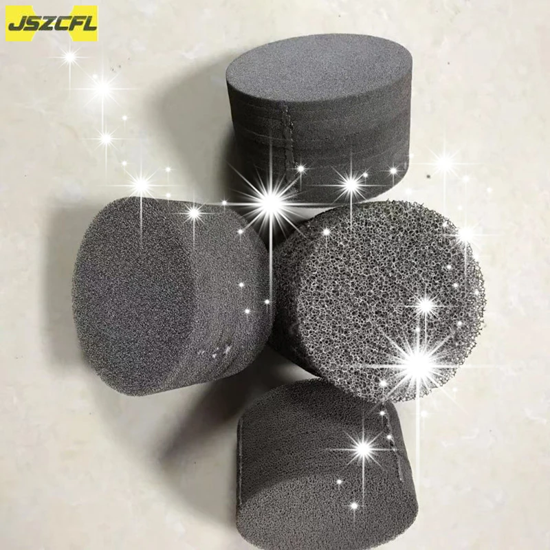 

Foam Nickel Cylinder 5-130PPI Porous Metal Foam Ni Bar Dia 20-80mm Catalyst Carrier Metal Filled Foamed Iron Nickel Customized
