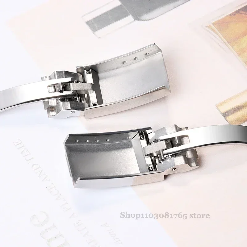 Soft Rubber Strap for Rolex Submariner Daytona DEEPSEA GMT SEAMARSTER OYSTERFLEX 20mm Adjustable Watch Band Waterproof Wristband