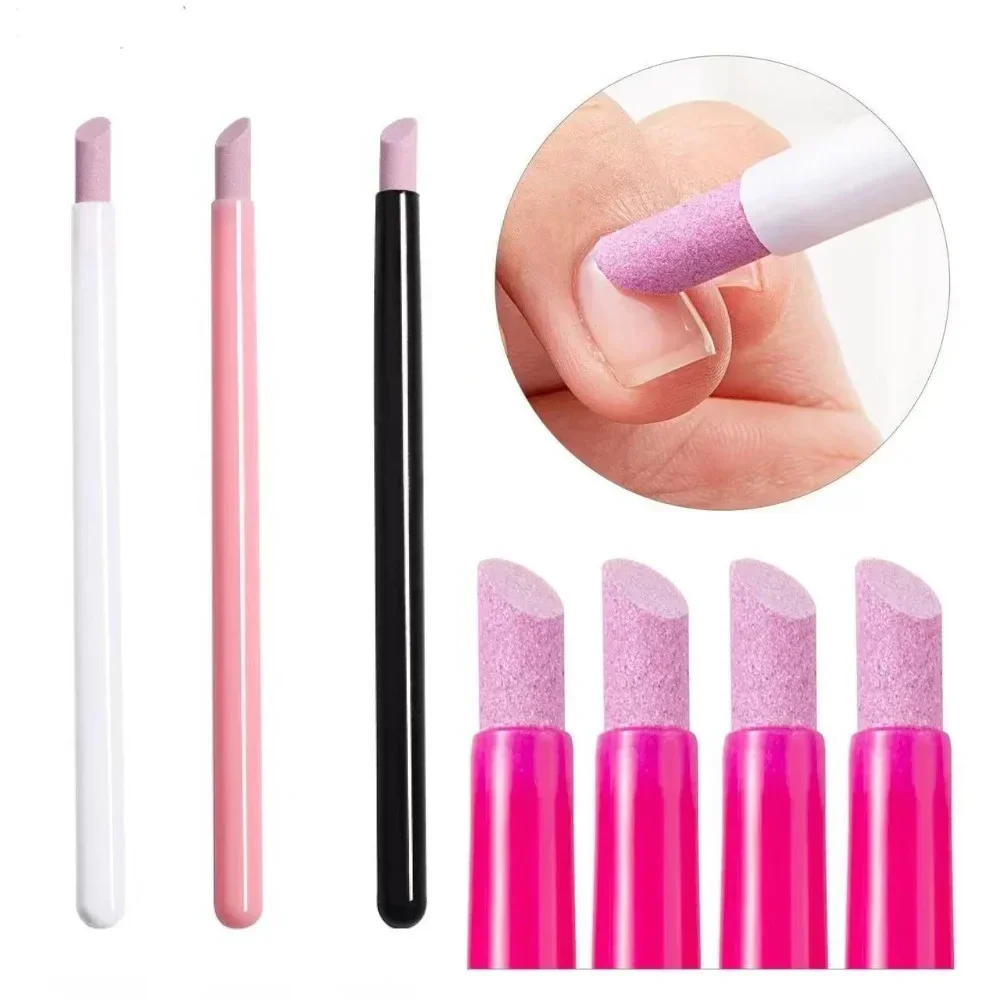 

Quartz Nail Skin Grinding Pen Cuticle Remover Trimmer Dead Skin Remover Polish Manicure Stick Nail Art Files Manicure Tool 네일 재료