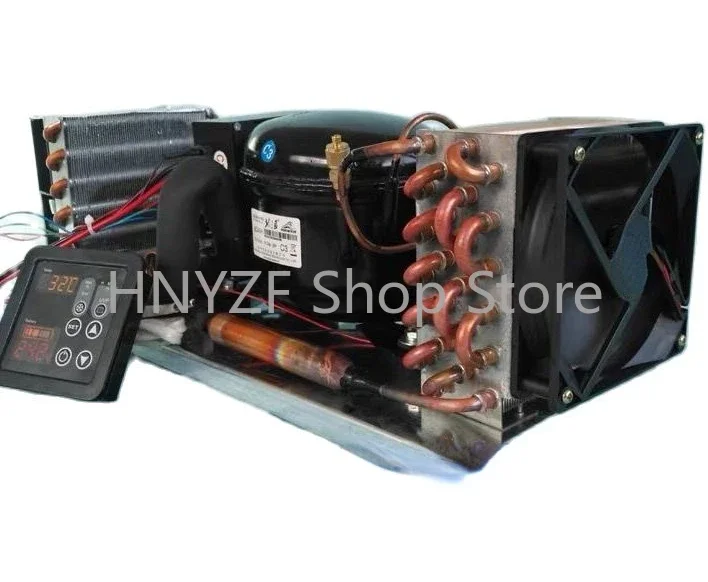 Bd35a Miniature Cold Air Unit Assembly 12v24v48v Start Refrigeration Miniature Air Conditioning Unit