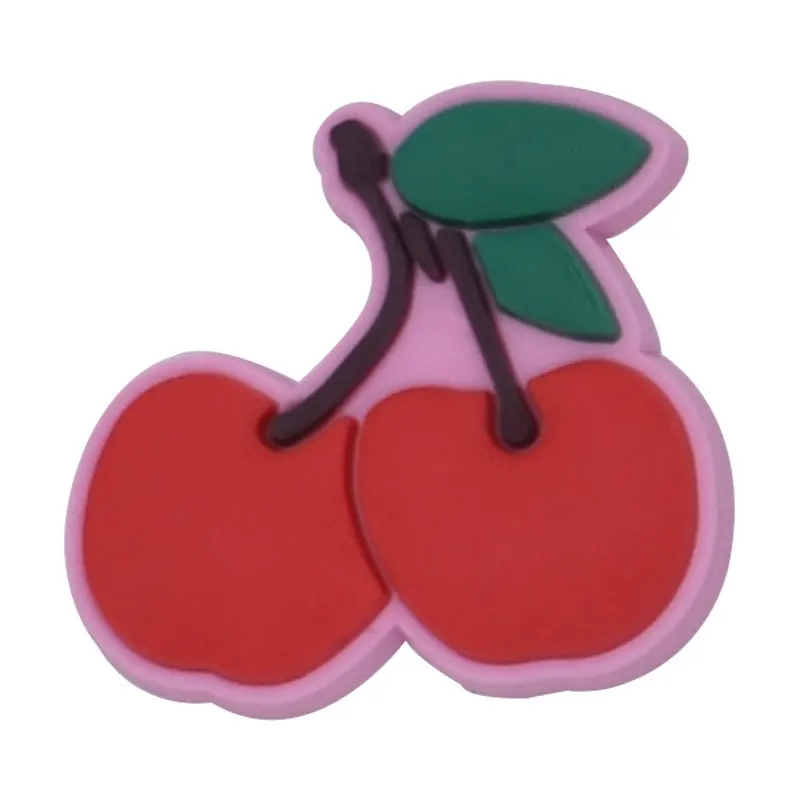 Shoe Charms 1pcs Fruit for Clogs Cake Food Badge Women Sandals Buckle Kids Pins Men Decoration Jeans Shoes Accessories
