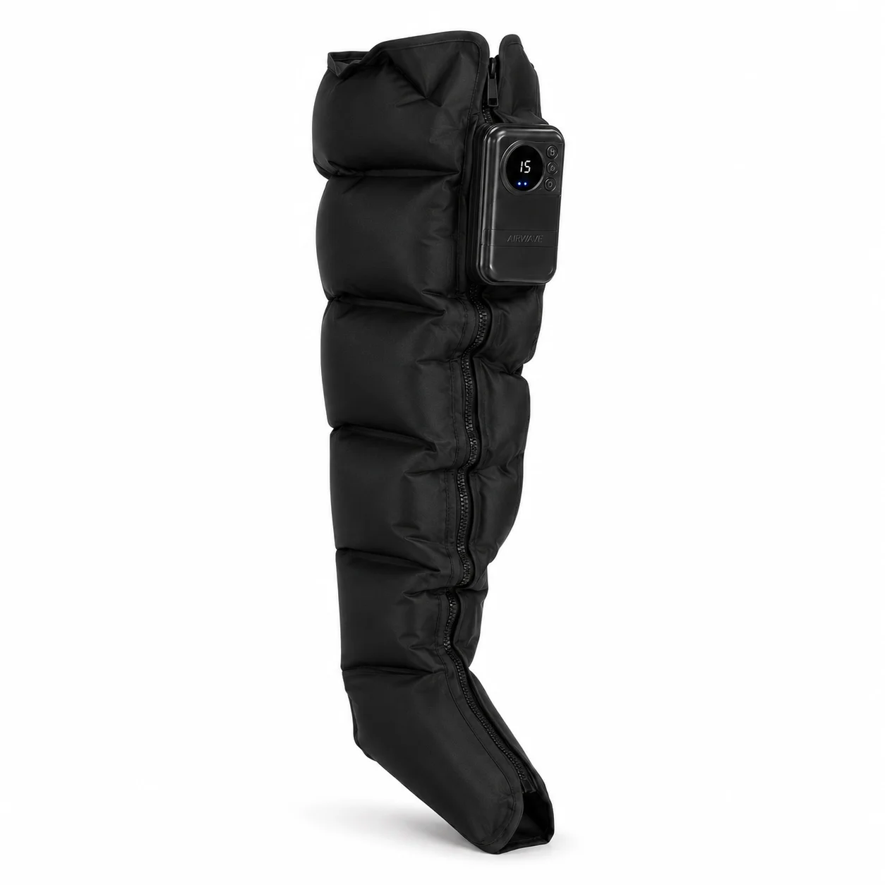 Rechargeable Air Compression Leg Massager Boots, Cordless Full Leg Wrap with Adjustable Pressure for Foot Calf Thigh Relaxation