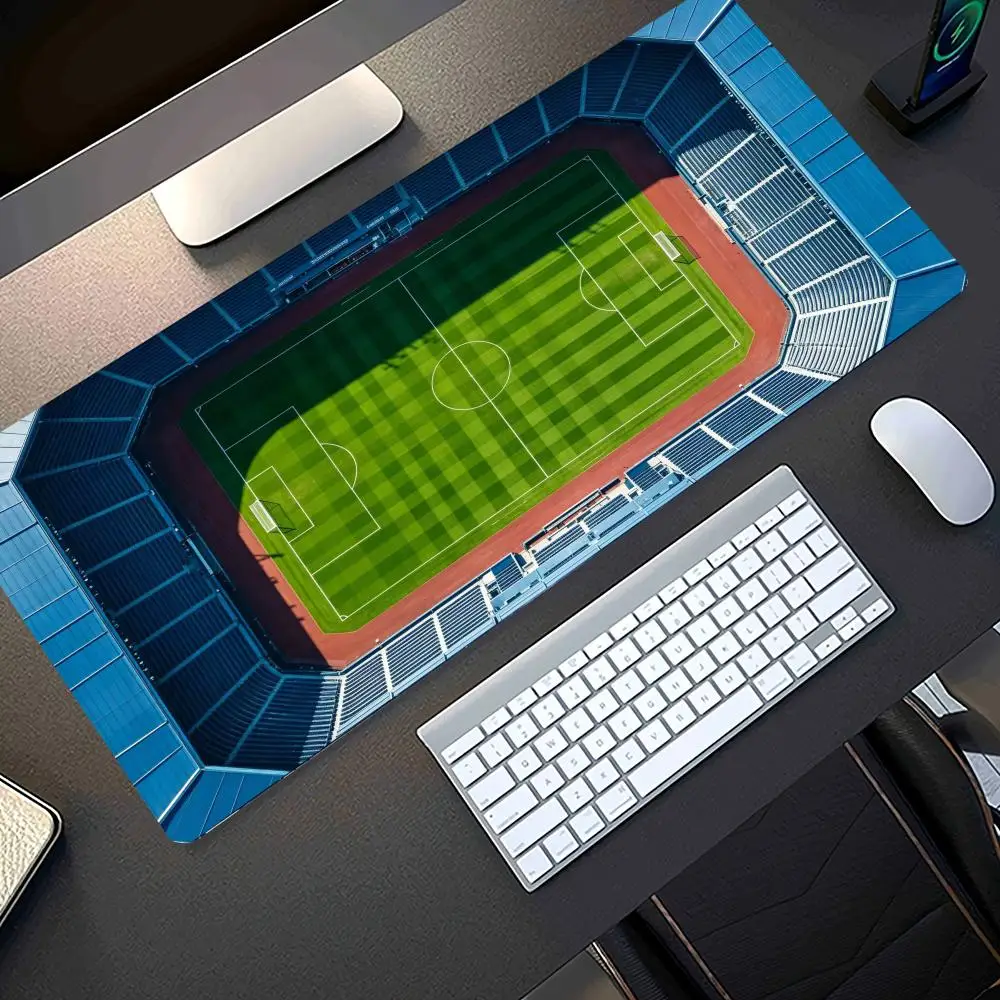 Football Field Mousepad Non-slip Desk Pad Extended Computer Mouse Mat for PC Gamer Work Table Decor Pc Accessories Desk Mat
