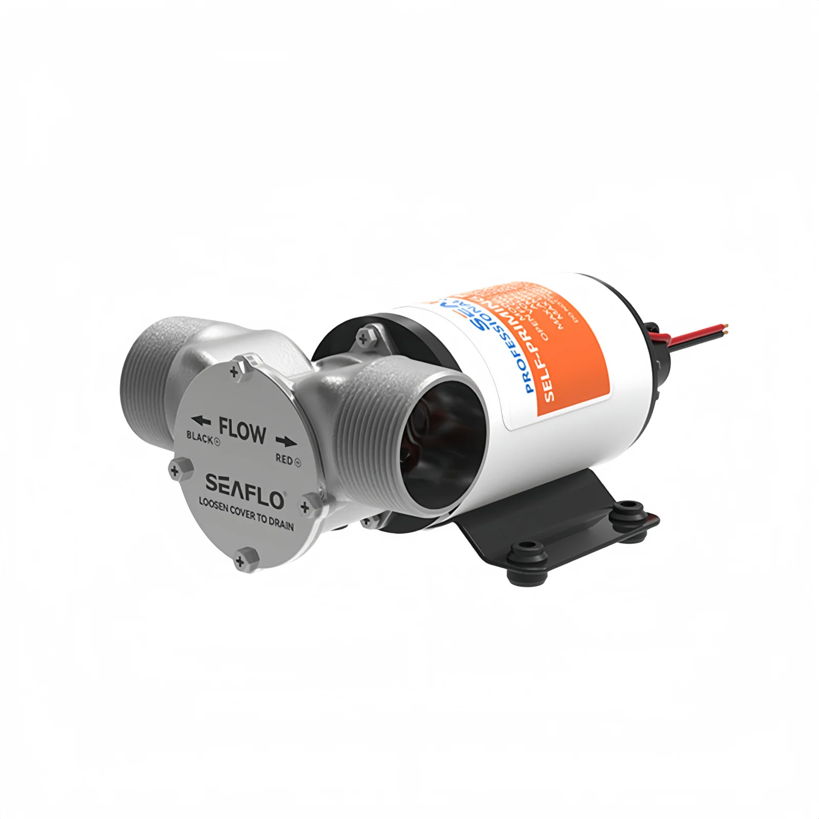 

Морской балластный трюмный насос 12 В/24 В 30 галлонов в минуту Самовсасывающий реверсивный водяной насос для системы яхт, лодок и водных лыж