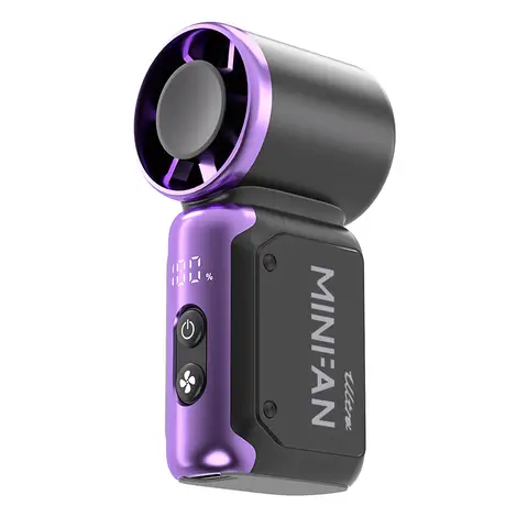 Mini ventilador portátil de alta velocidade, turbina de 199 níveis, ventilador violento, ventilador de bolso portátil, usb, ventilador externo