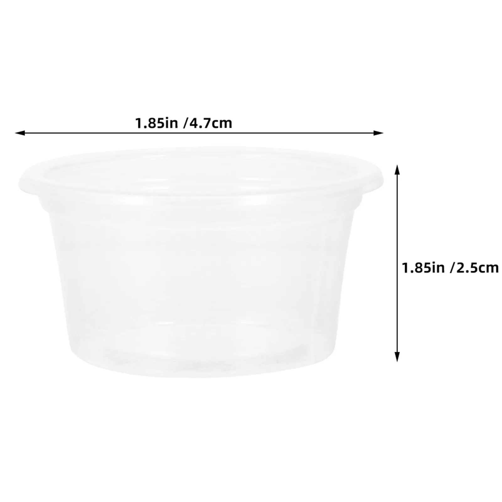 30Pcs Reptile Food Water Bowls Plastic Feeding Cups Suitable for Small Pets Geckos Lizards Snakes Spiders Terrarium Tank view 5