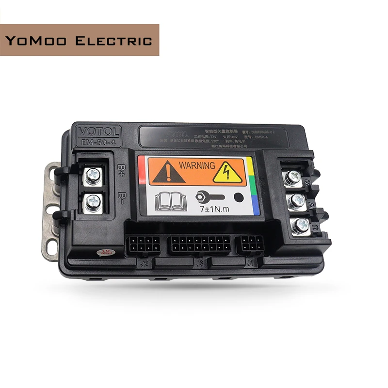 VOTOL EM50-4 Boost 80A 800W-1200W BLDC Sine Wave Controller For Mid-drive Motor