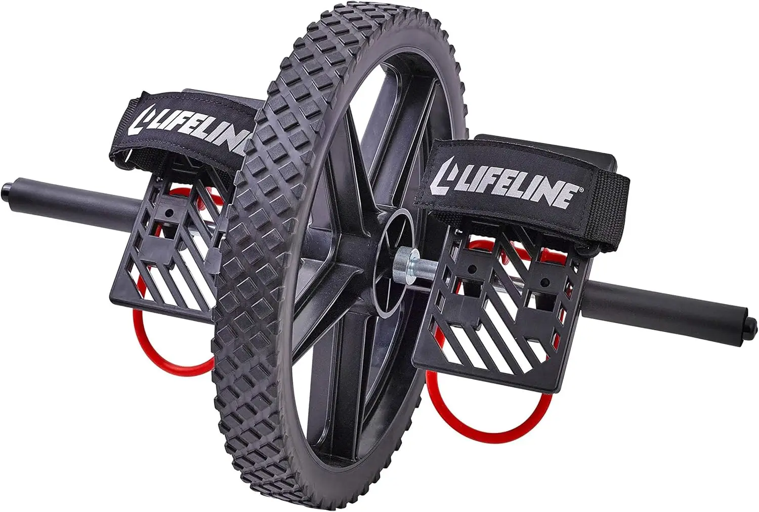 

Тренажер для всего тела Power Wheel - укрепление мышц пресса, кора, нижней и верхней частей тела с помощью ремней для ног
