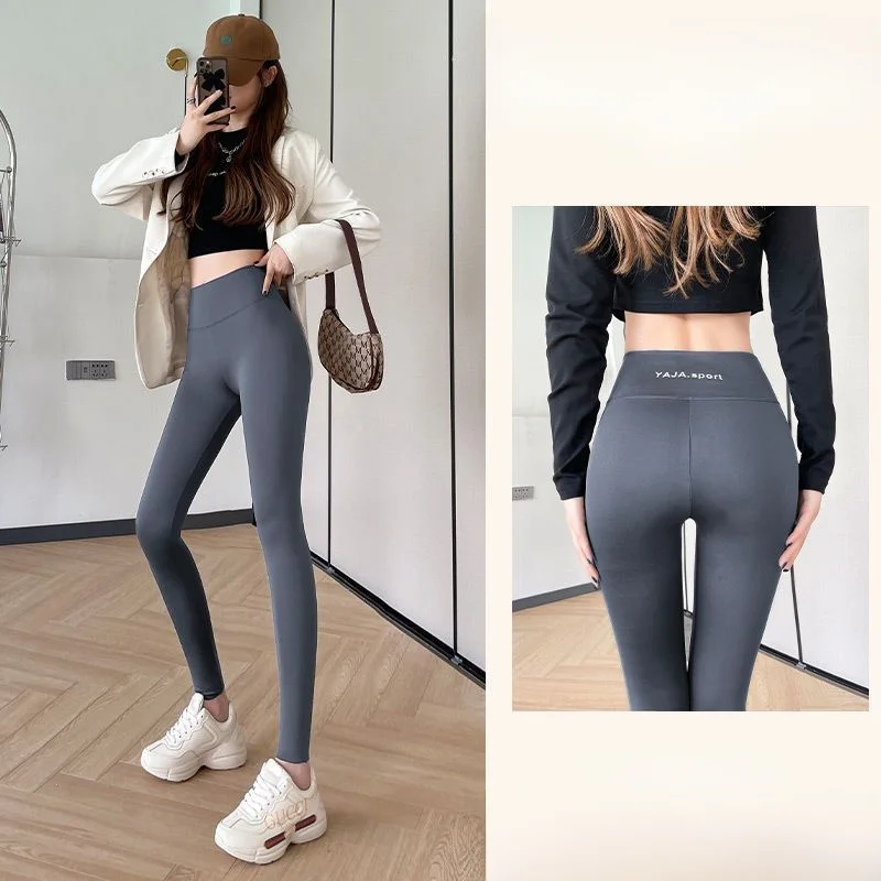 rctic Person ark Skin High Waist Yoga Pants Women's Fitn Tummy Control Slimming Butt Lifting Leg Slimming Spring Autumn
