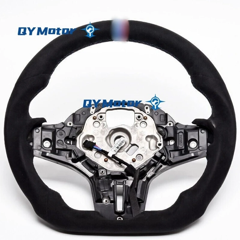 Full Alcantara Car Steering Wheel For BMW G Series G30 G20 M5 F90 M8 X3M X4M X5M X6M F40 F44 F97 F95 F96 G20 G82 M4 M3