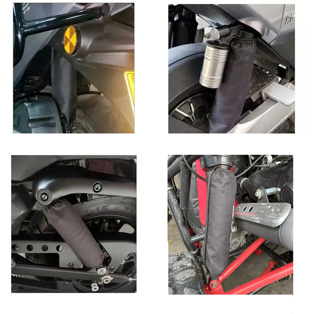 For YAMAHA TMAX 500 530 560 SX DX XMAX X-MAX 250 400 2pcs Rear Shock Suspension Protector Cover for Scooter Motorcycle
