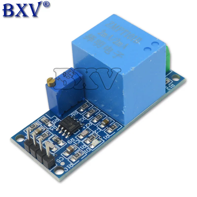 Igmopnrq ZMPT101B Modul Transformator Tegangan Sensor Tegangan Output AC UNTUK Arduino Mega 2mA BXV