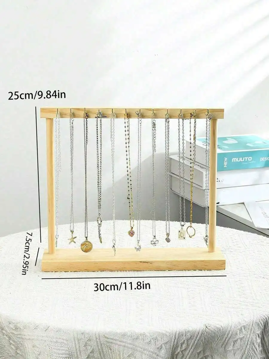 Tone Necklace Display Holder, Large Size Sweater Chain, Bracelet, Jewelry Organizer Rack Sun Travel Cool Back To School - view 3