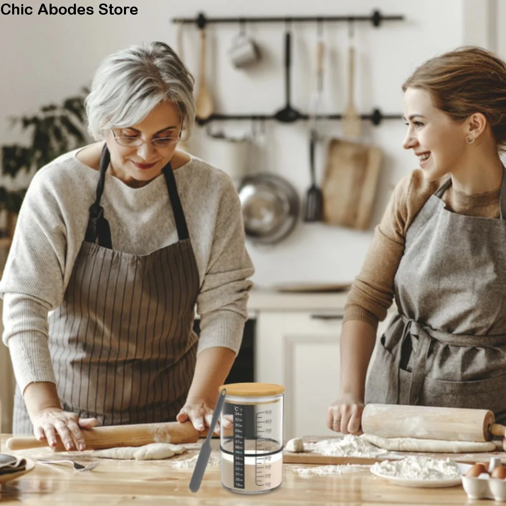 

Емкость 900 мл, стартовая банка для закваски, емкость 1000 мл, прозрачный стеклянный материал, прозрачная стеклянная банка с широким горлышком, кухонные инструменты