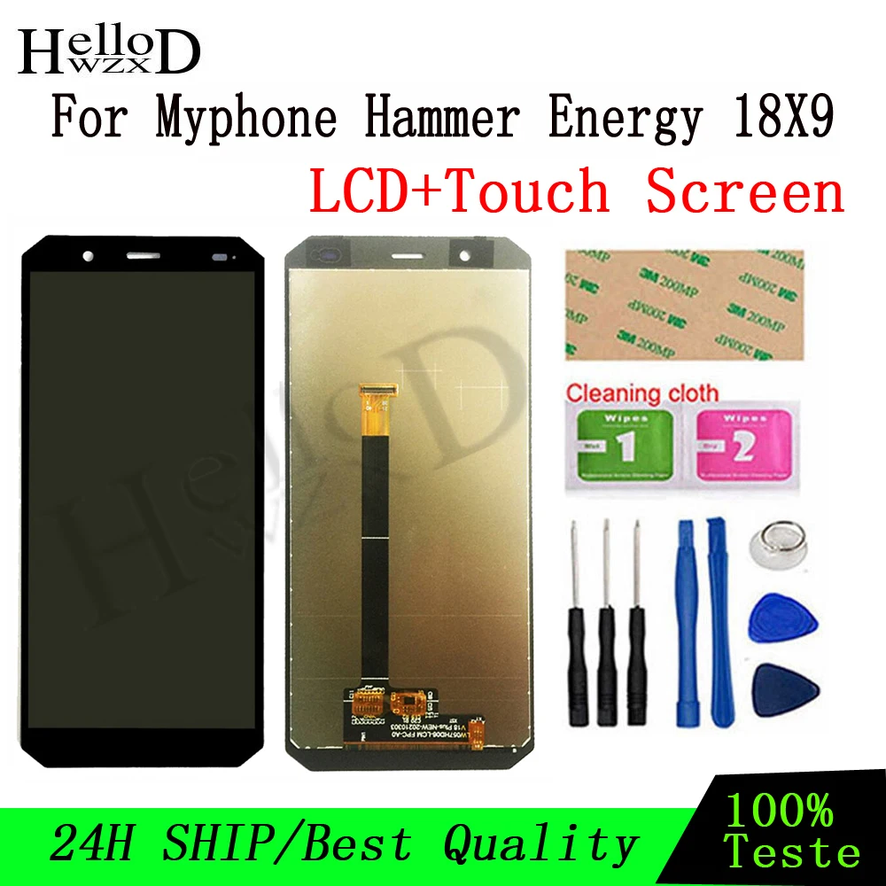 新しいオリジナルタッチスクリーン-myphone-ハンマーエネルギー-18x9-電話-lcd-ディスプレイ-逆アセンブルツール