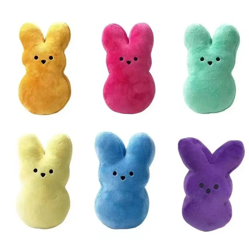 

Новая пасхальная игрушка-кукла Peeps Plu, подарок на день рождения 5 см, мягкие игрушки, подходят для детей 4 лет и выше из материна...