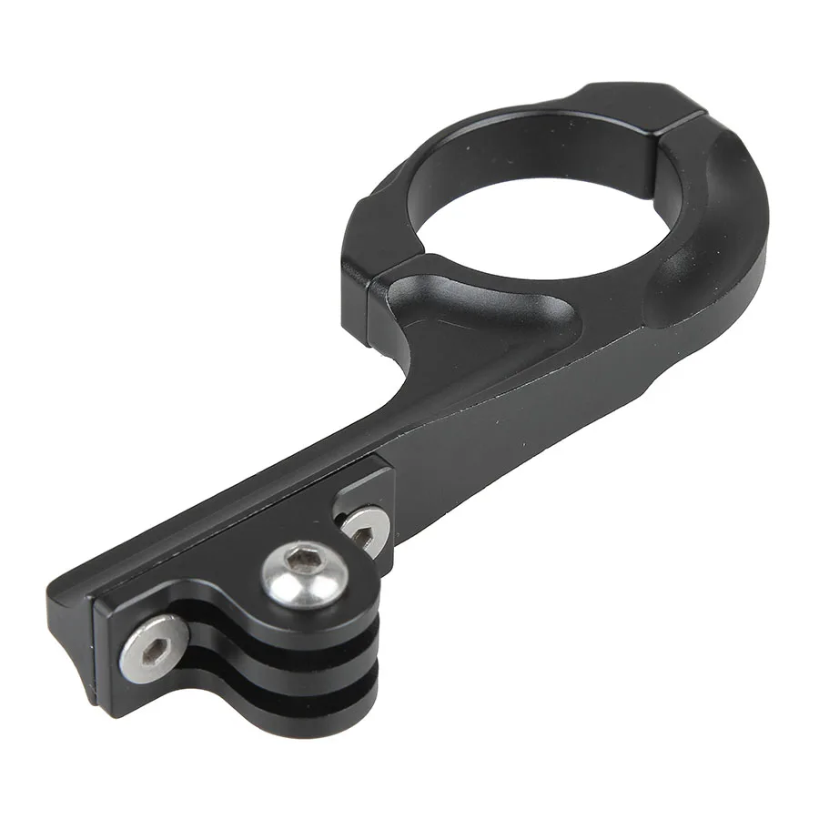 알루미늄 자전거 오토바이 핸들 바 마운트 어댑터 거치대, Hero 3 4 5 XiaoYI 4K SJ6000 SJ5000 캠코더 액세서리