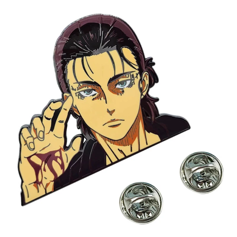 Classic Anime Badges on Backpack Cool Hard Enamel Pin Brooches for Women Lapel Pins Clothing Accessories Fashion Jewelry Gift