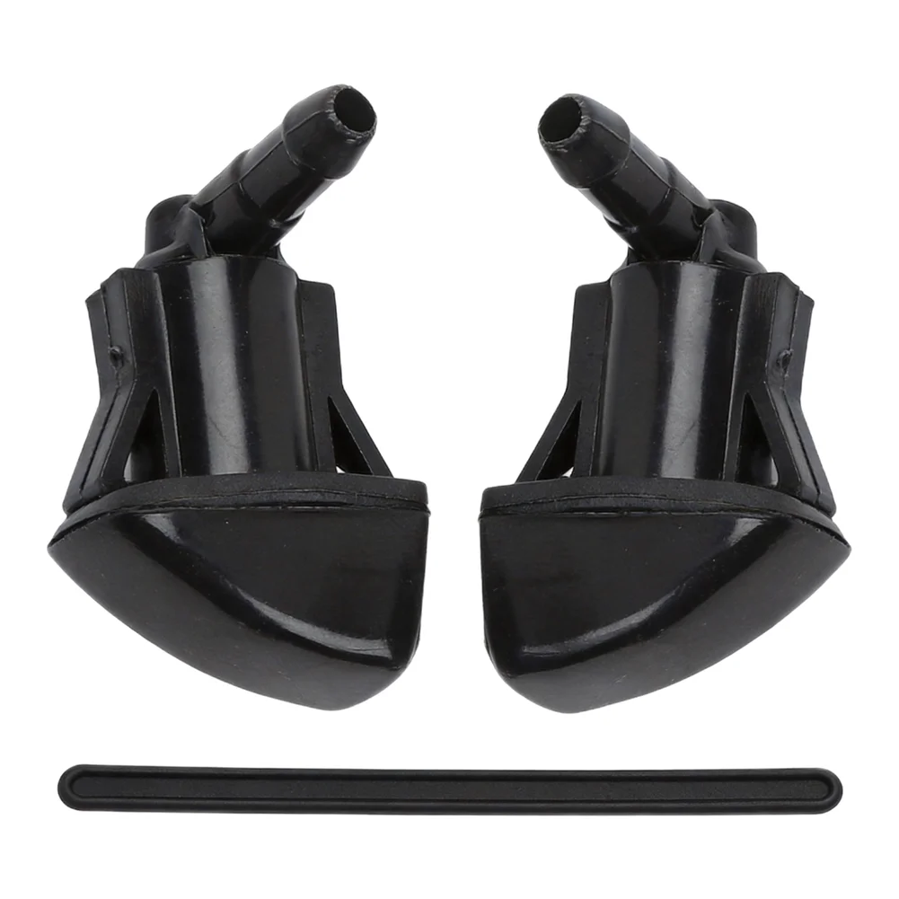 For Vehicle Windscreen Windshield Spray Nozzle Color Black Vehicle Compatibility OEM Number 85381-30020-C1 Quick Replacement