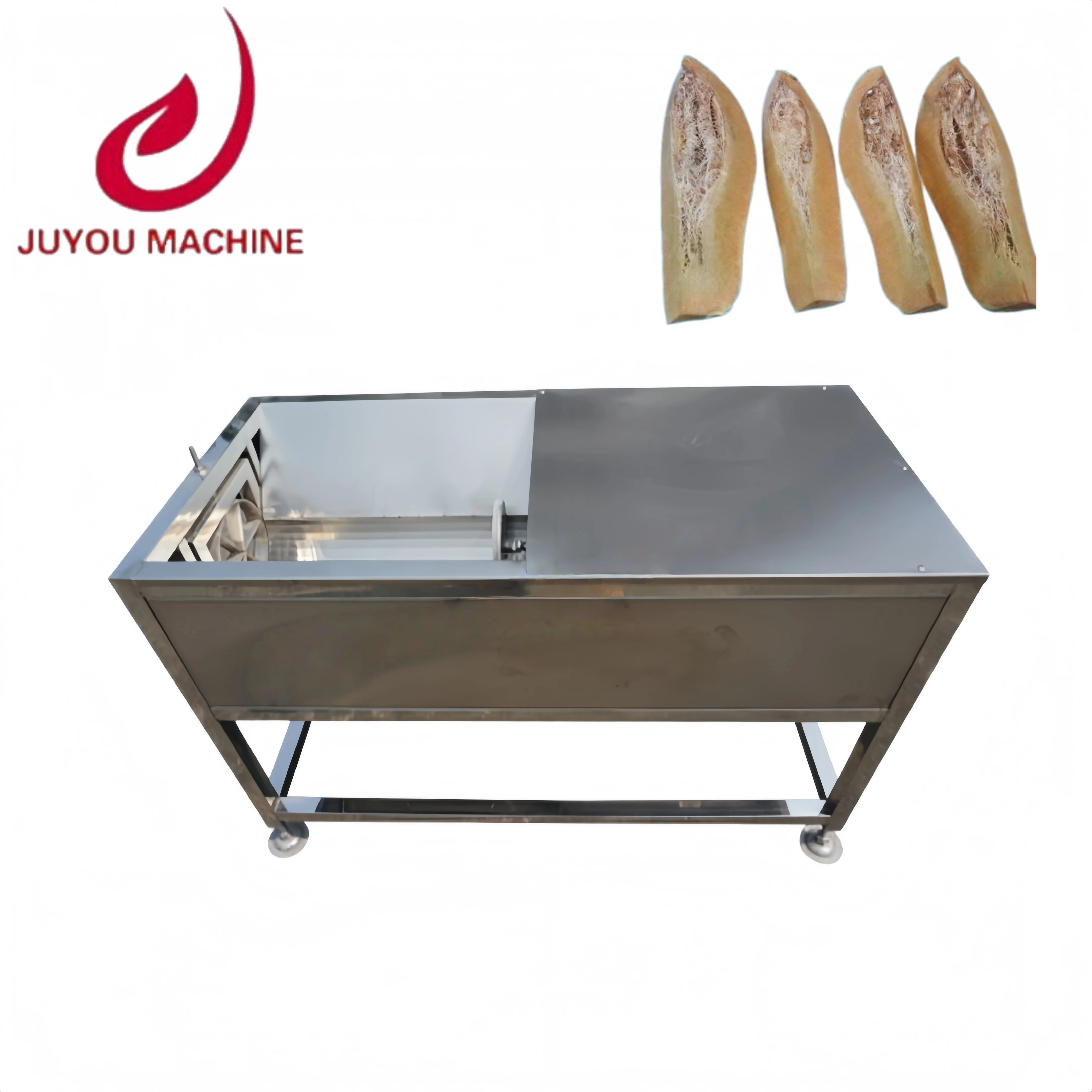 Commercial Pumpkin Wax Gourd Splitter Winter Melon Cutting Machine For Vegetable Processing Factory