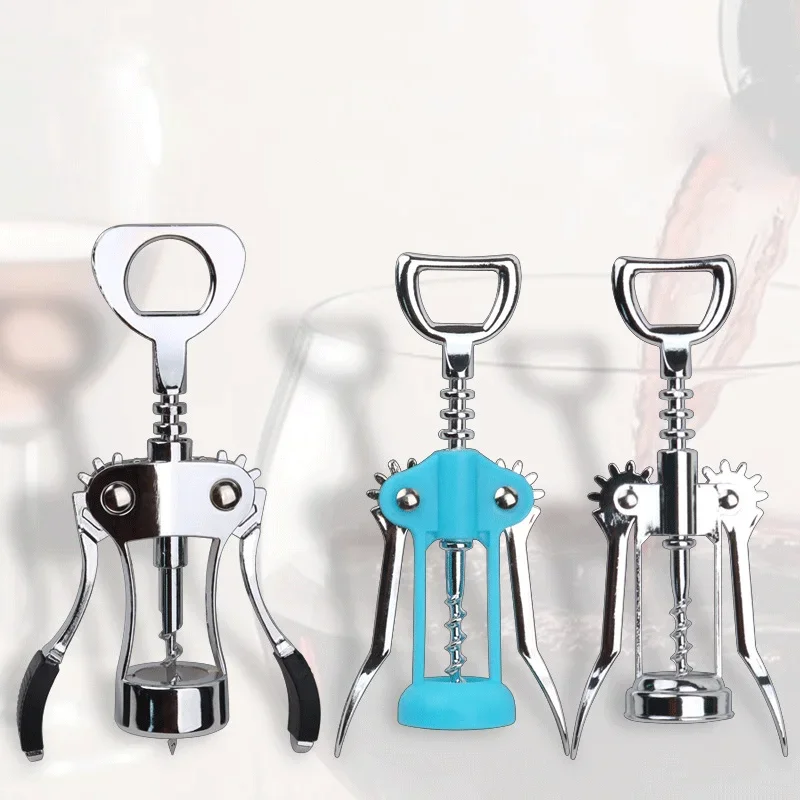 A Variety of Red Wine and Champagne Corkscrews, Home Commercial Zinc Alloy Material, Wine Opening Tools, Kitchen Accessories