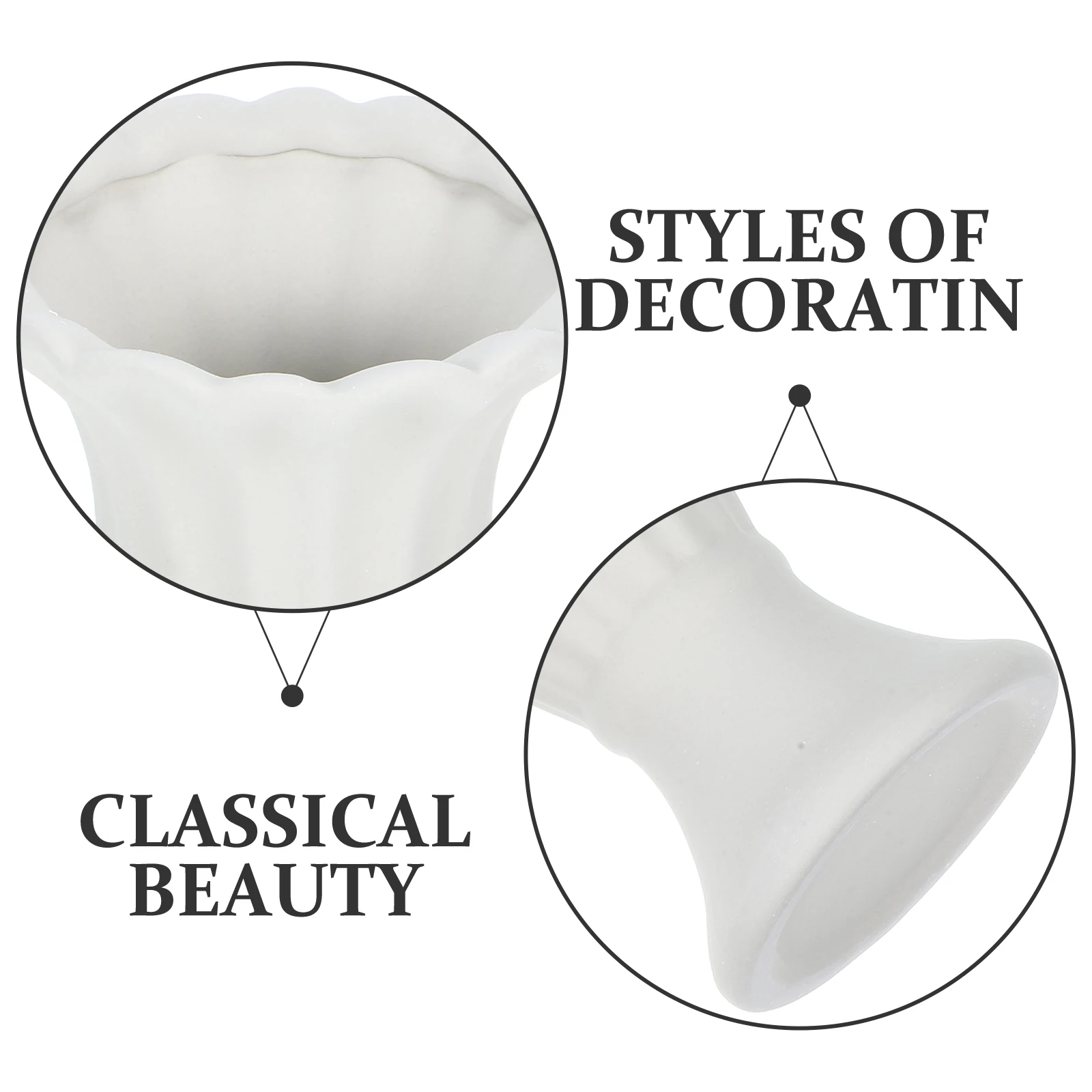 

Ceramic Vase Roman Column Shape Flower Arranging Pot Home Office Decoration Tabletop Centerpiece Ceramic Vase Floral Vases