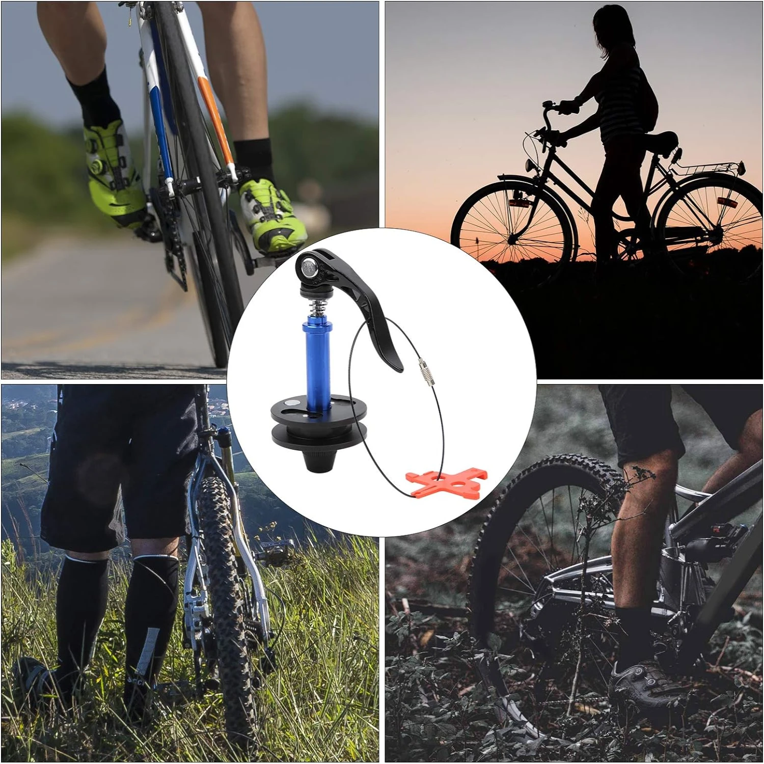 Effort-Saving Convenient Quick Release Mountain Bike Chain Tensioner Tool: Efficient Maintenance Must-Have Accessory - Convenien