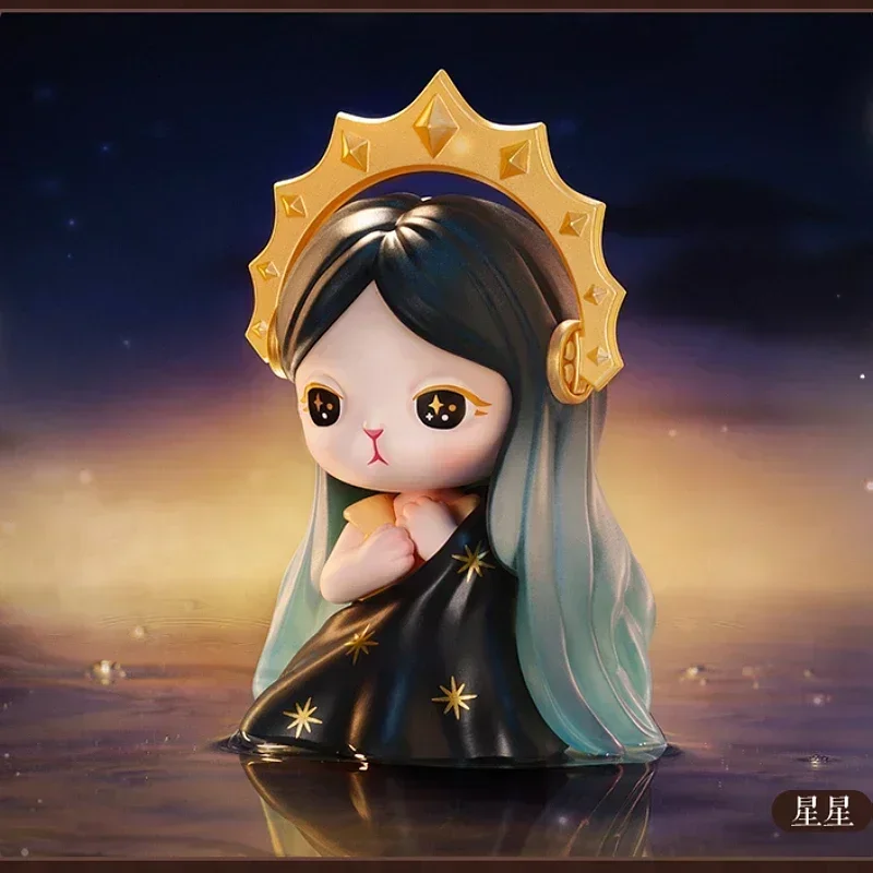 POP MART Bunny Mysterious Tarot Series Kawaii Anime Action Figure Blind Box - Surprise Mystery Doll Collection Toy for Girls image 3