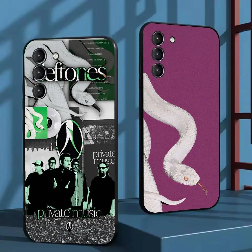 

Private Music D-Deftones Phone Case For Samsung Galaxy A73,72,51,53,52,71,22,5G,Note,J7,8,9 Soft Black Cover