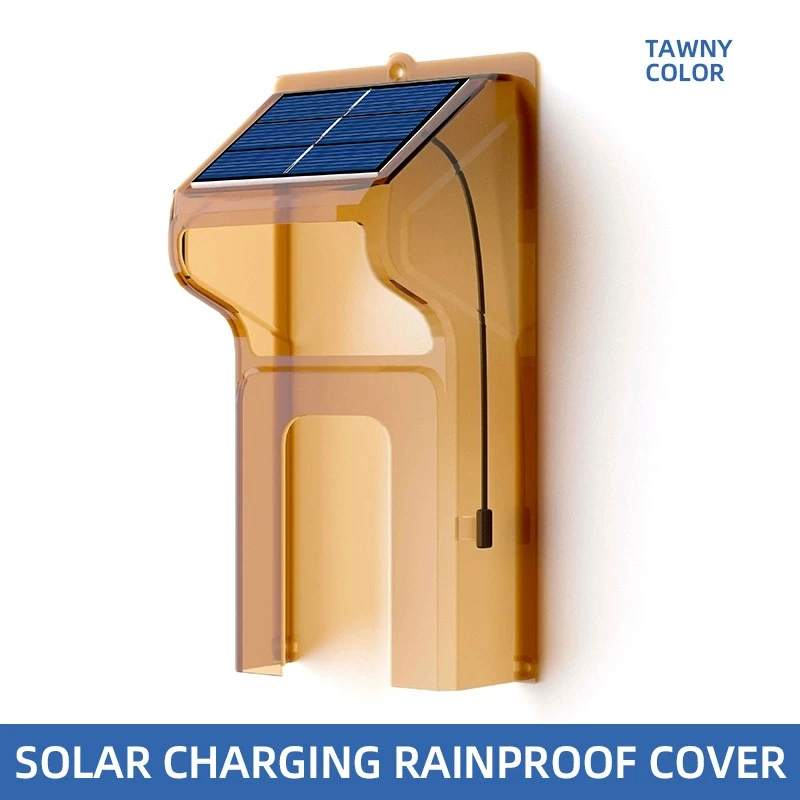 Sonnette sans fil extérieure étanche avec couverture solaire caméra WiFi porte numérique Peepholes i