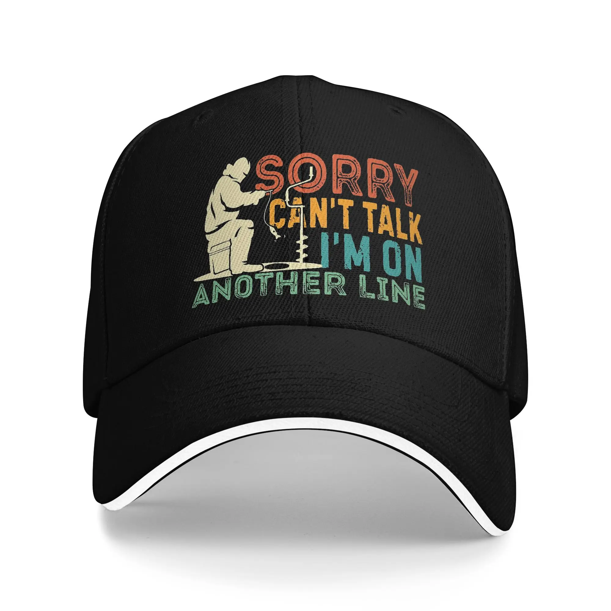New Arrival Baseball Caps  Sorry Can't Talk I'm On My Other Line Wear For Men Women Golf Hat Casual  Sun Cap Adjustable